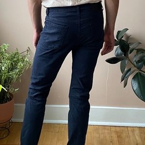 7 for All Mankind Mens Chino Navy
